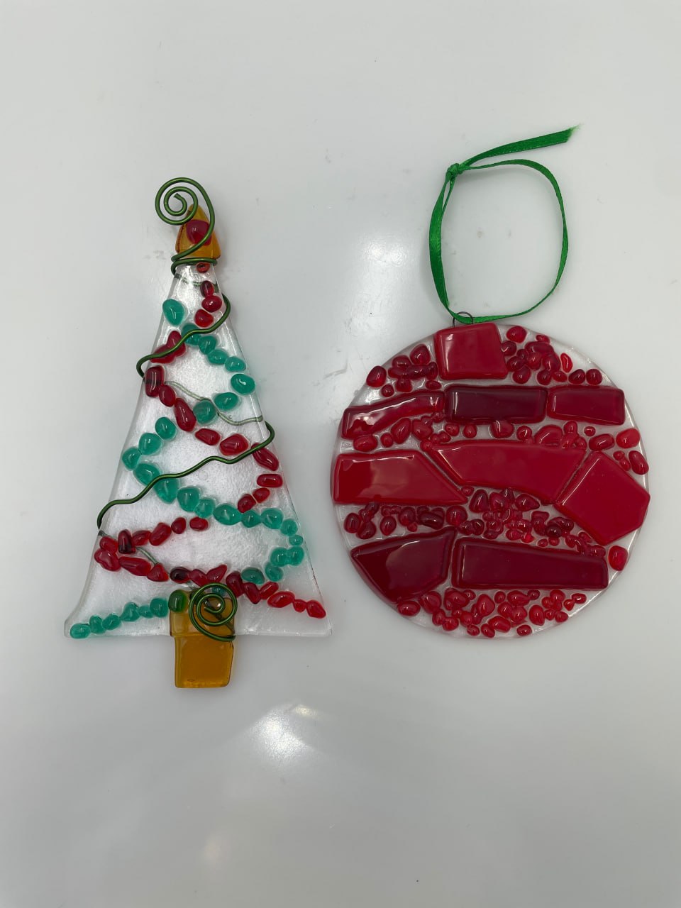 2 Christmas Ornaments